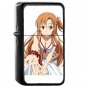 Asuna Yuuki Sword Art Online SAO - Oil Windproof Flip Top Black Lighters Briquet Encendedor 376