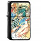 Bakuman - 	Oil Windproof Flip Top Black Lighters Briquet Encendedor 295