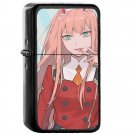 Darling in the Franxx Zero Two - Oil Windproof Flip Top Black Lighters Briquet Encendedor 544