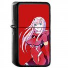 Darling in the Franxx Zero Two - Oil Windproof Flip Top Black Lighters Briquet Encendedor 549