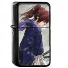 Himura Kenshin Samurai - Oil Windproof Flip Top Black Lighters Briquet Encendedor 587
