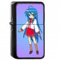 Izumi Konata Lucky Star - Oil Windproof Flip Top Black Lighters Briquet Encendedor 491