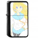 Kirisaki Chitoge Nisekoi - Oil Windproof Flip Top Black Lighters Briquet Encendedor 592