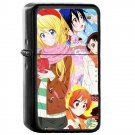 Kirisaki Chitoge Nisekoi - Oil Windproof Flip Top Black Lighters Briquet Encendedor 595