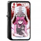 Lucy Elfen Lied - Oil Windproof Flip Top Black Lighters Briquet Encendedor 575