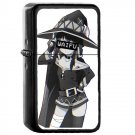 Megumin KonoSuba - Oil Windproof Flip Top Black Lighters Briquet Encendedor 477