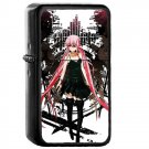 Mirai Nikki - Oil Windproof Flip Top Black Lighters Briquet Encendedor 334