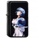 Neon Genesis Evangelion - Oil Windproof Flip Top Black Lighters Briquet Encendedor 516
