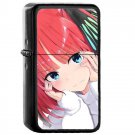 Nino Nakano - Oil Windproof Flip Top Black Lighters Briquet Encendedor 382