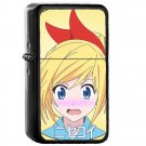 Nisekoi Chitoge - 	Oil Windproof Flip Top Black Lighters Briquet Encendedor 287