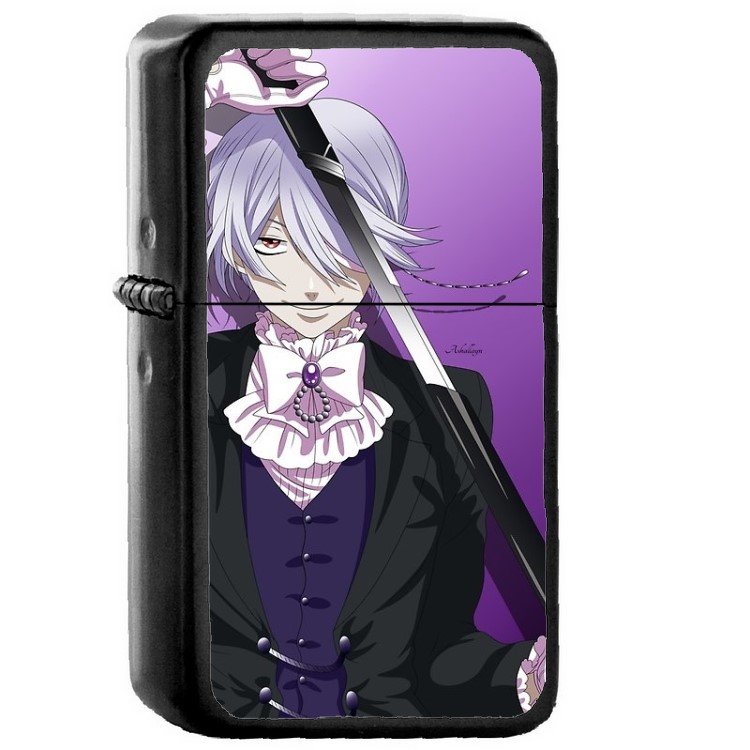 Pandora Hearts - Oil Windproof Flip Top Black Lighters Briquet Encendedor 316