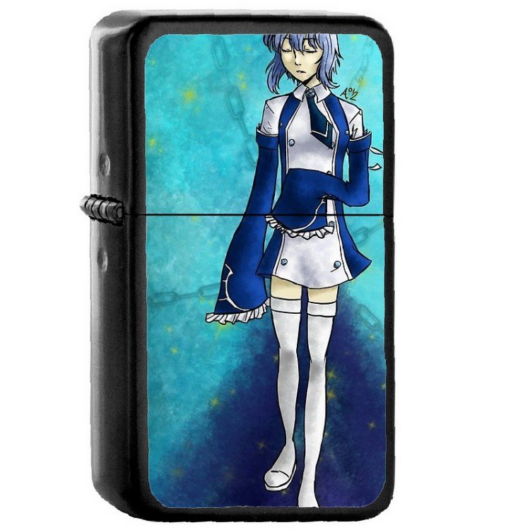Pandora Hearts - Oil Windproof Flip Top Black Lighters Briquet Encendedor 317