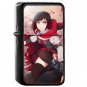 RWBY Ruby Rose - Oil Windproof Flip Top Black Lighters Briquet Encendedor 106