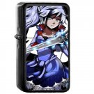 RWBY Weiss - Oil Windproof Flip Top Black Lighters Briquet Encendedor 112