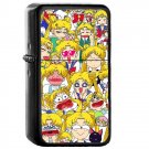Sailor Moon - Oil Windproof Flip Top Black Lighters Briquet Encendedor 161