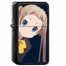 Sanae Dekomori - Oil Windproof Flip Top Black Lighters Briquet Encendedor 530