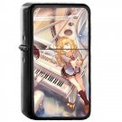 Shigatsu wa Kimi no Uso - Oil Windproof Flip Top Black Lighters Briquet Encendedor 504