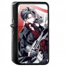 Shingeki no Kyojin - 	Oil Windproof Flip Top Black Lighters Briquet Encendedor 223