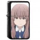 Shouko Nishimiya - 	Oil Windproof Flip Top Black Lighters Briquet Encendedor 257