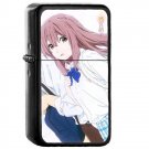 Shouko Nishimiya - 	Oil Windproof Flip Top Black Lighters Briquet Encendedor 258