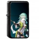 Sinon Sword Art Online SAO - Oil Windproof Flip Top Black Lighters Briquet Encendedor 375