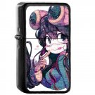 Tsuyu Asui Boku no Hero Academia - Oil Windproof Flip Top Black Lighters Briquet Encendedor 494