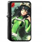 Tsuyu Asui Boku no Hero Academia - Oil Windproof Flip Top Black Lighters Briquet Encendedor 498