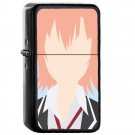 Yui Yuigahama Oregairu - Oil Windproof Flip Top Black Lighters Briquet Encendedor 586