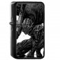 Berserk - 	Oil Windproof Flip Top Black Lighters Briquet Encendedor 206
