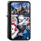 Gintama - 	Oil Windproof Flip Top Black Lighters Briquet Encendedor 246