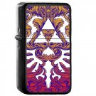 Hylian LoZ Legend of Zelda - Oil Windproof Flip Top Black Lighters Briquet Encendedor 122