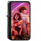 Kimi no Na wa - 	Oil Windproof Flip Top Black Lighters Briquet Encendedor 245