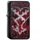 Kingdom Hearts - Oil Windproof Flip Top Black Lighters Briquet Encendedor 75