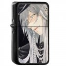Kuroshitsuji - 	Oil Windproof Flip Top Black Lighters Briquet Encendedor 297