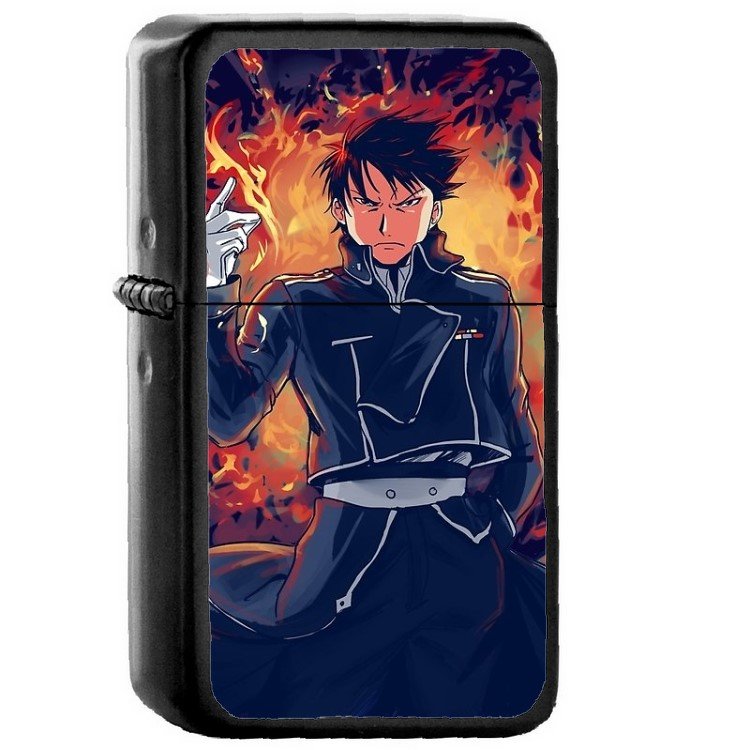 Fnaf 4 Nightmare - Oil Windproof Flip Top Black Lighters Briquet Encendedor E - Foto 6