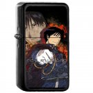 Mustang Roy Fullmetal Alchemist - Oil Windproof Flip Top Black Lighters Briquet Encendedor 462