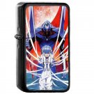Neon Genesis Evangelion - Oil Windproof Flip Top Black Lighters Briquet Encendedor 520