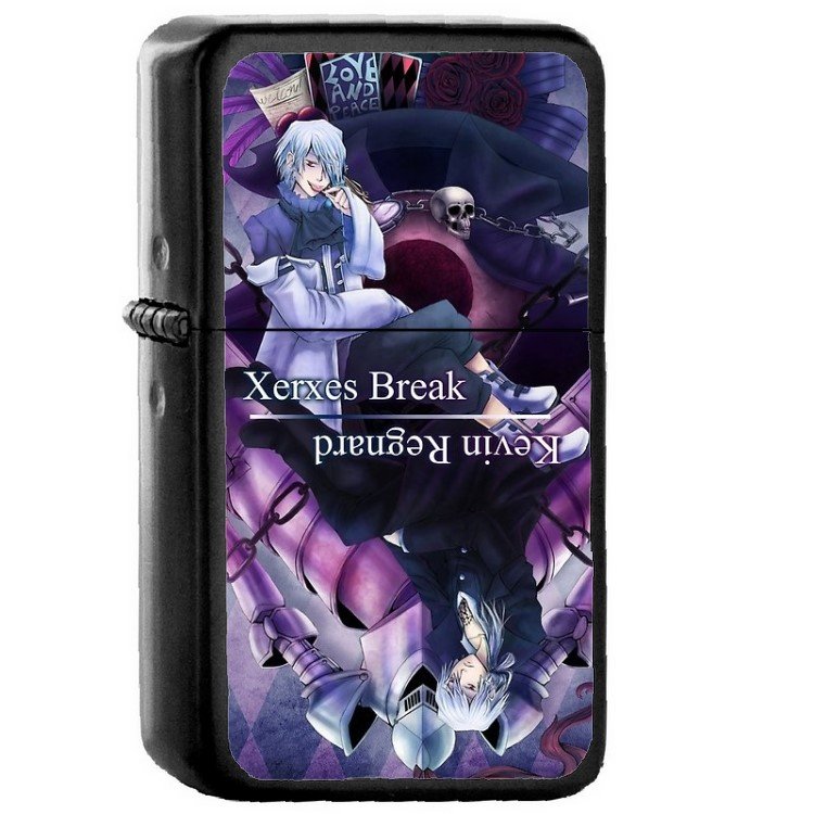Pandora Hearts - Oil Windproof Flip Top Black Lighters Briquet Encendedor 315