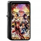 Puealla Magi Madoka - Oil Windproof Flip Top Black Lighters Briquet Encendedor 333
