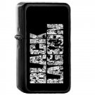 Revy Black Lagoon - Oil Windproof Flip Top Black Lighters Briquet Encendedor 555
