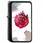 RWBY Ruby Rose - Oil Windproof Flip Top Black Lighters Briquet Encendedor 103