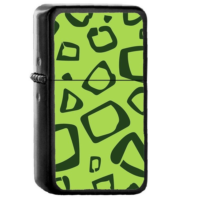 Seven Deadly Sins - Oil Windproof Flip Top Black Lighters Briquet Encendedor 309