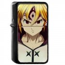 Seven Deadly Sins - Oil Windproof Flip Top Black Lighters Briquet Encendedor 312