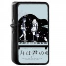 Shigatsu wa Kimi no Uso - Oil Windproof Flip Top Black Lighters Briquet Encendedor 499