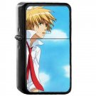 Usui Takumi - Oil Windproof Flip Top Black Lighters Briquet Encendedor 534