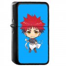 Yukihira Souma - Oil Windproof Flip Top Black Lighters Briquet Encendedor 591