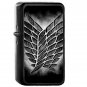 Attack on Titan Logo - Oil Windproof Flip Top Black Lighters Briquet Encendedor 225