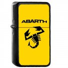 Abarth Scorpion Yellow - Oil Flip Top Black Lighters 82