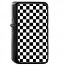 Black White Pattern Retro - Oil Windproof Flip Top Black Lighters Briquet Encendedor 71