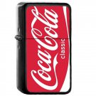 Coca Cola - Oil Windproof Flip Top Black Lighters Briquet Encendedor 66